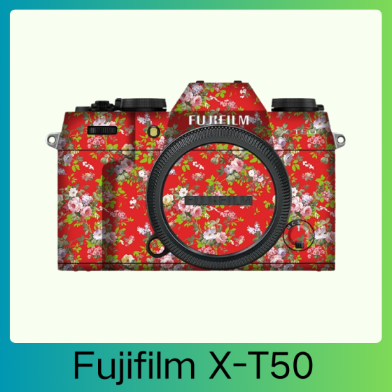 Corpo da Fujifilm X-T50  - Pele câmera, adesivo câmera - com alta resistência a arranhões, à prova d'água e com design elegante.